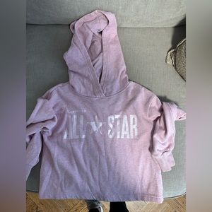 Converse Girls Hoodie Glitter